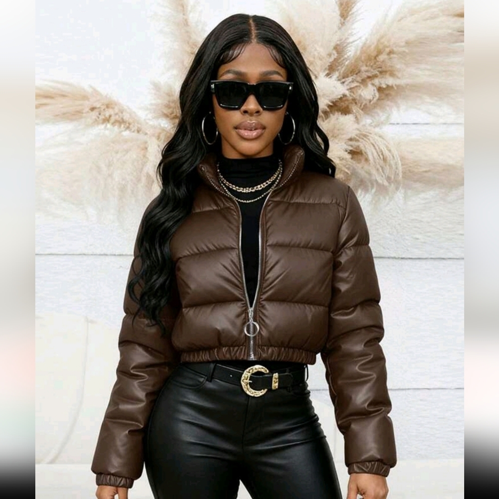 Brown Puffer Jacket